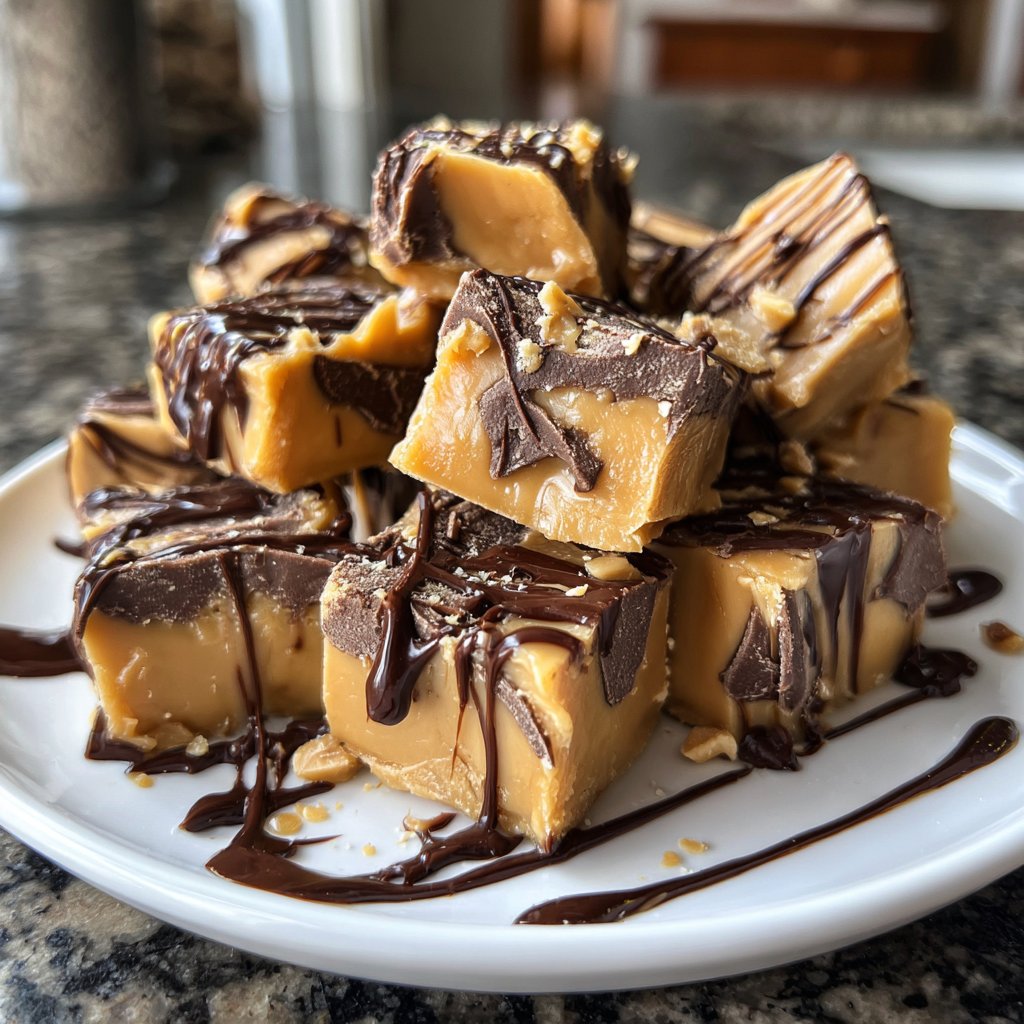 Chocolate Peanut Butter Fudge
