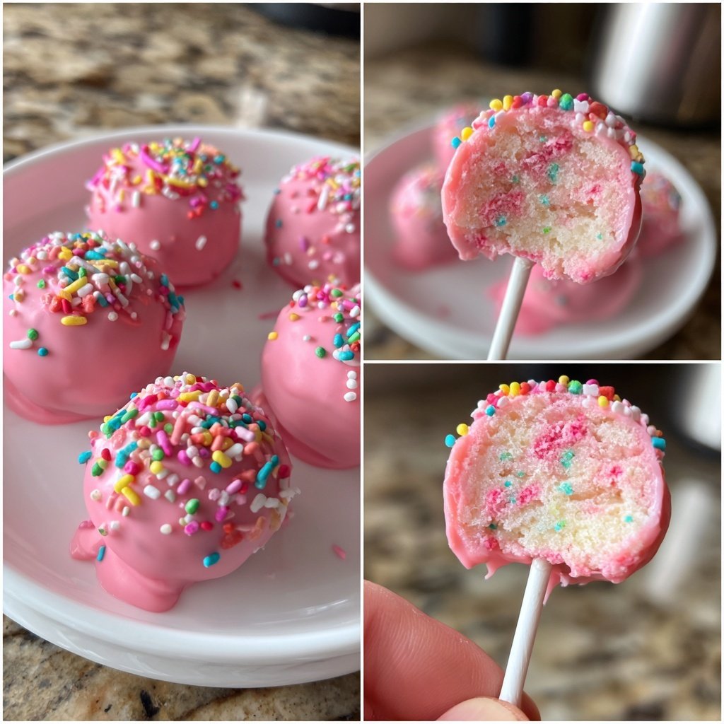 Starbucks Copycat Birthday Cake Pops