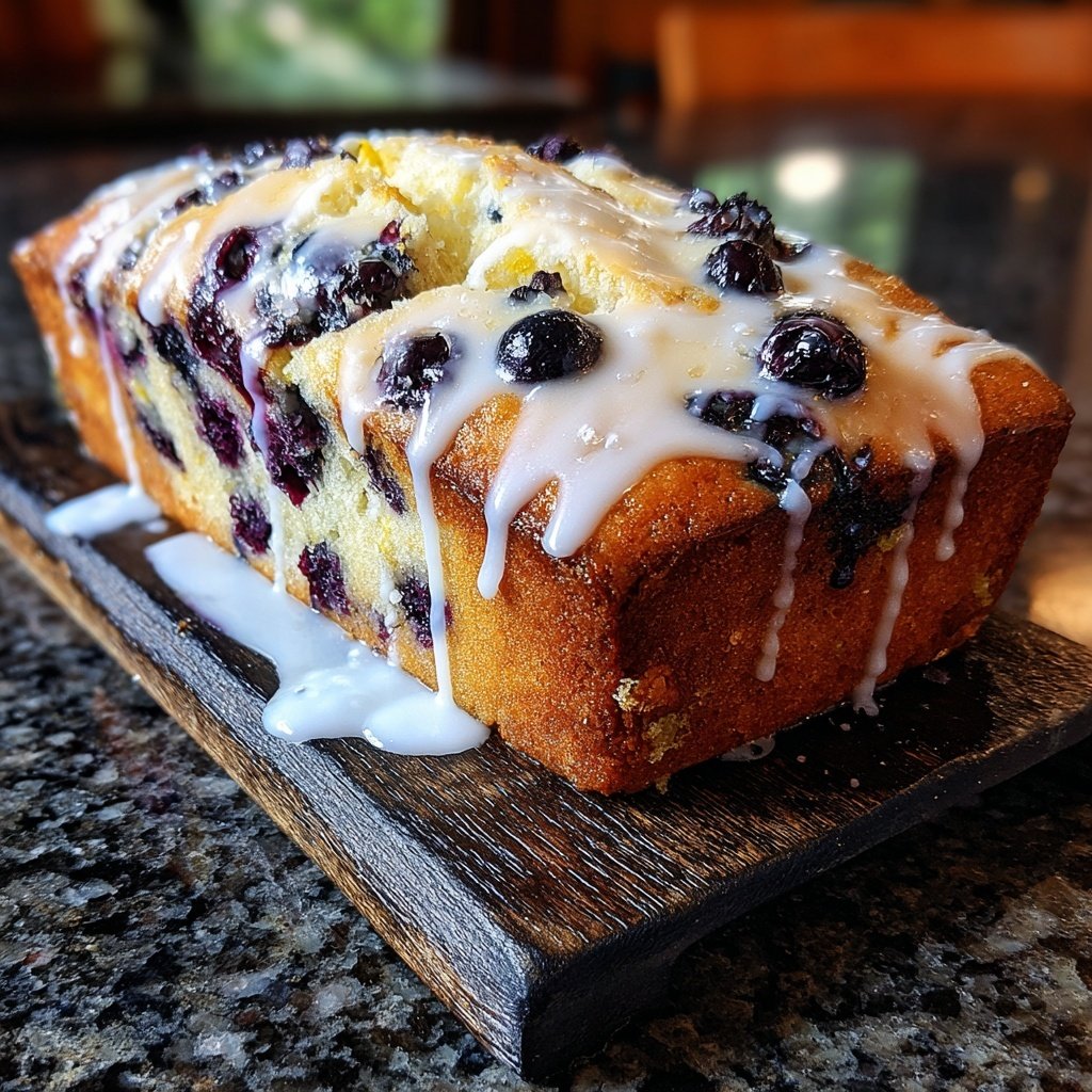 Blueberry Lemon Breakfast Loaf