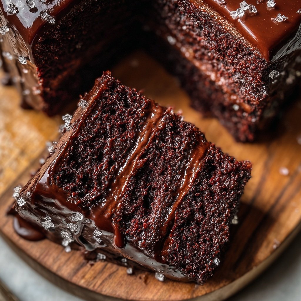 Chocolate Ganache Sheet Cake