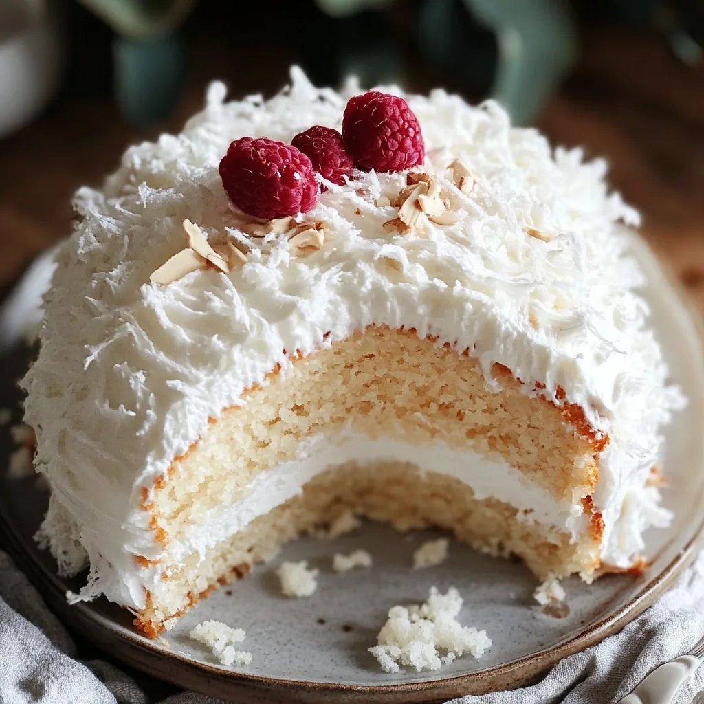 Coconut Cloud Cake
