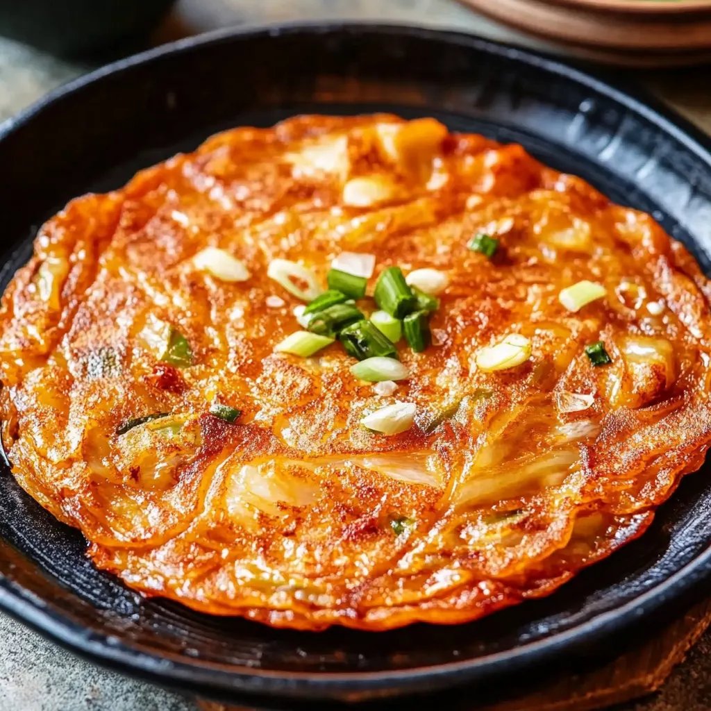 Kimchi Pancake Recipe (Kimchijeon)