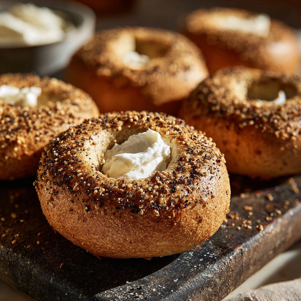 Protein Bagels With Greek Yogurt And Flour