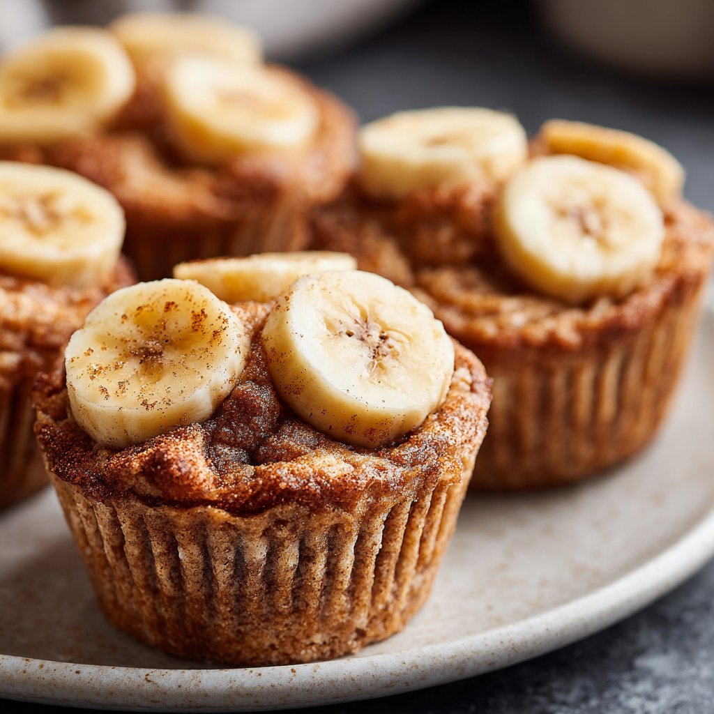 Cinnamon Banana Breakfast Cups