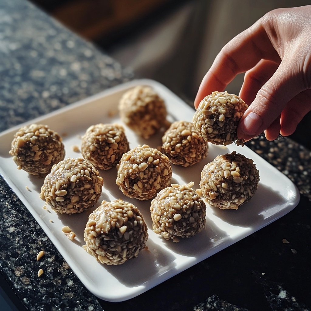 Protein Balls with Sunflower Seeds