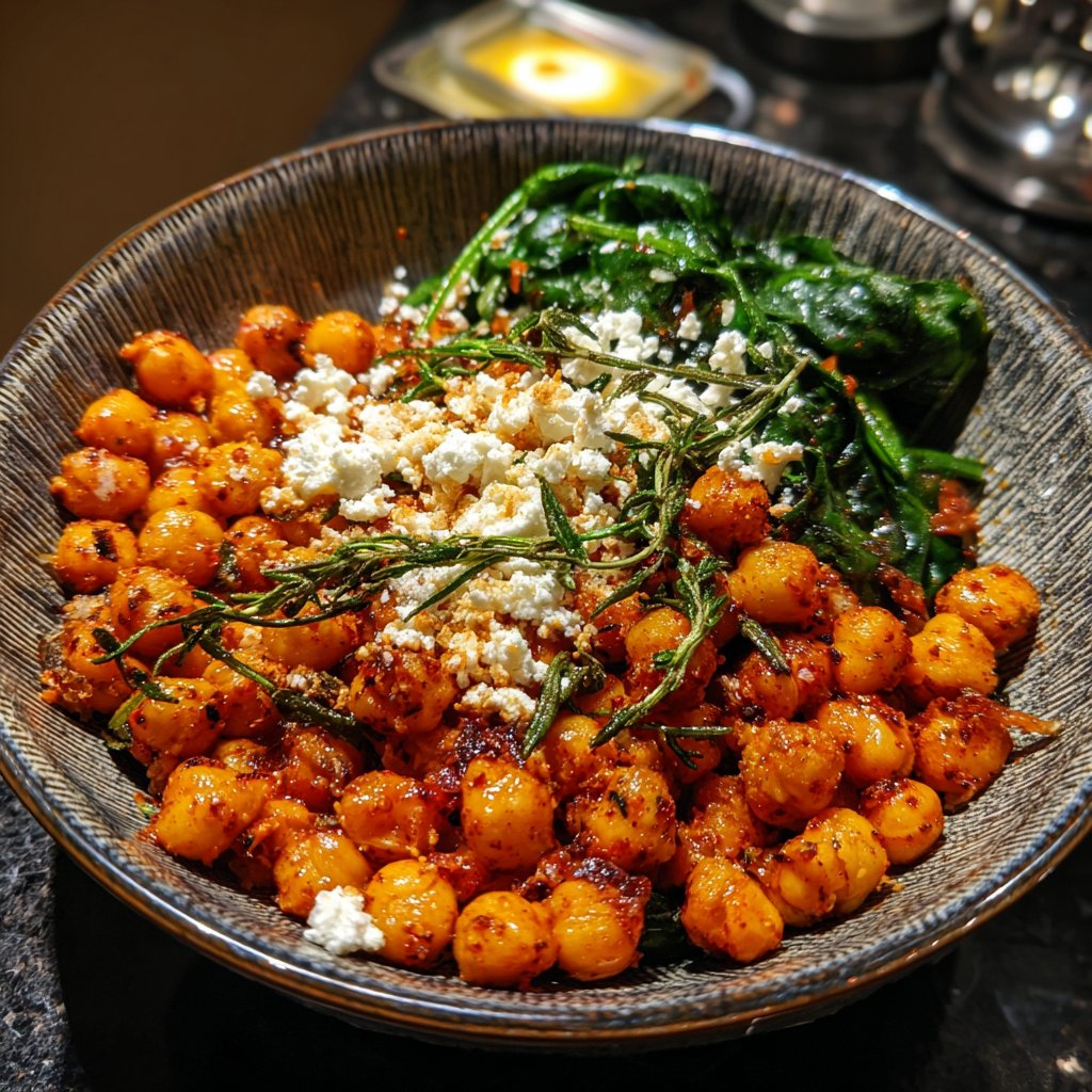 Smoky Paprika Chickpea Bowl