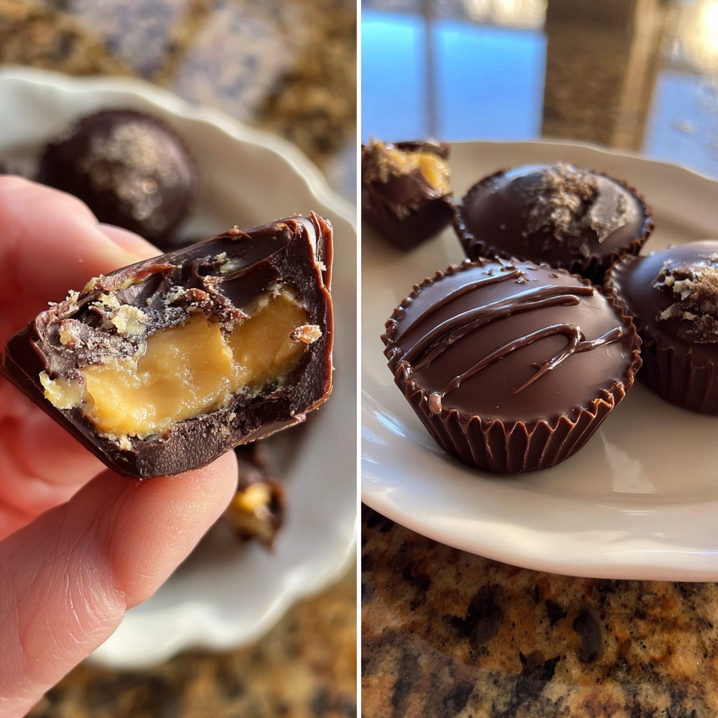 Homemade Reese’s Cups Mini Bites