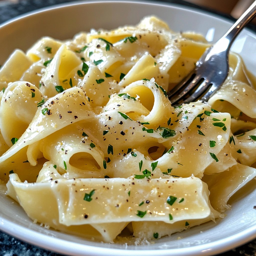 Romantic Lemon Butter Pasta