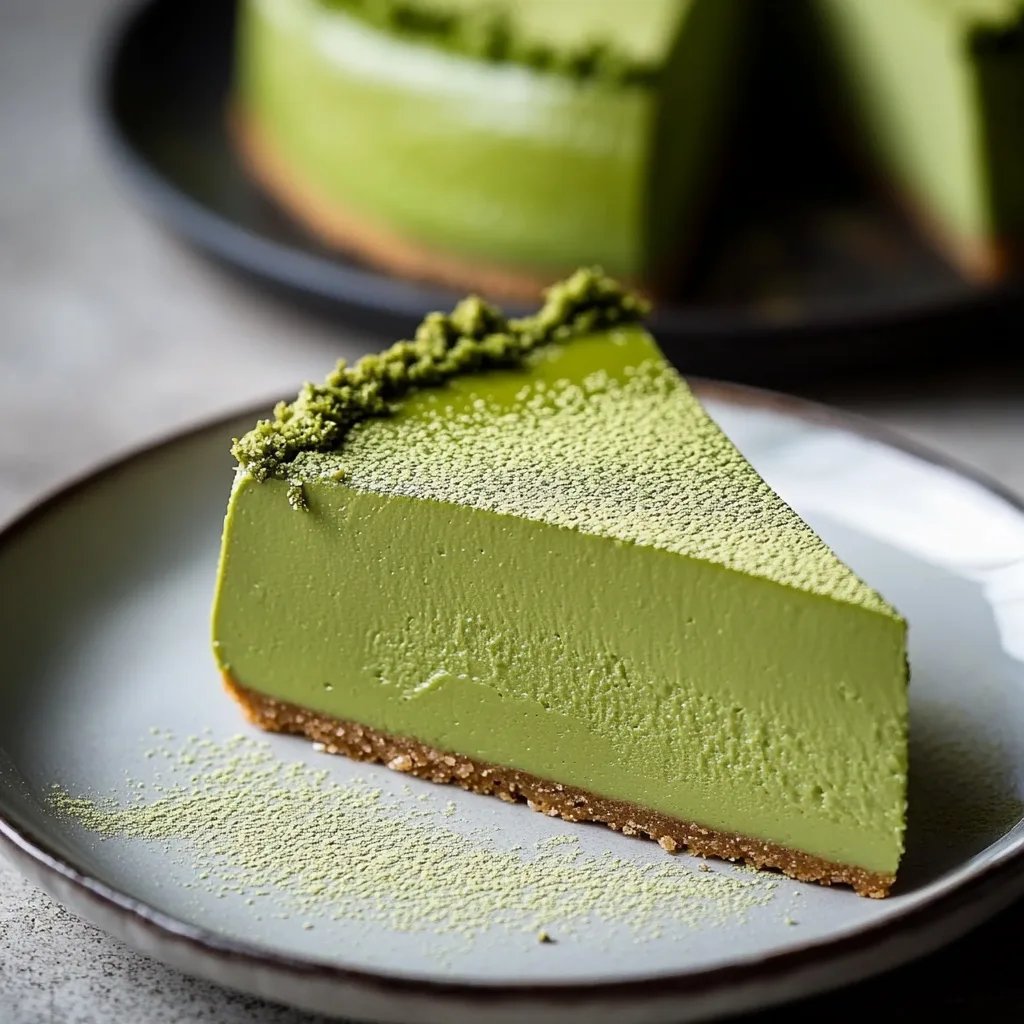 Original Matcha Japanese Cheesecake Recipe