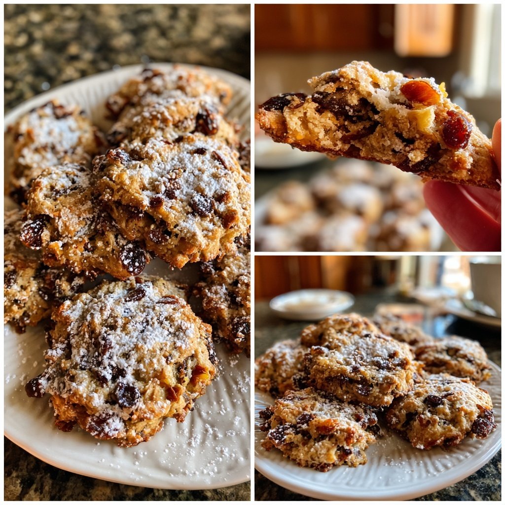 Easy Christmas Fruitcake Cookies Recipe