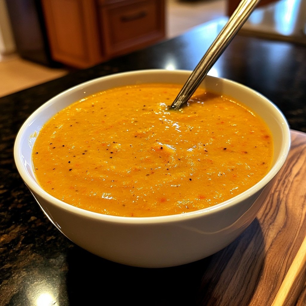 Squash Soup with Ginger