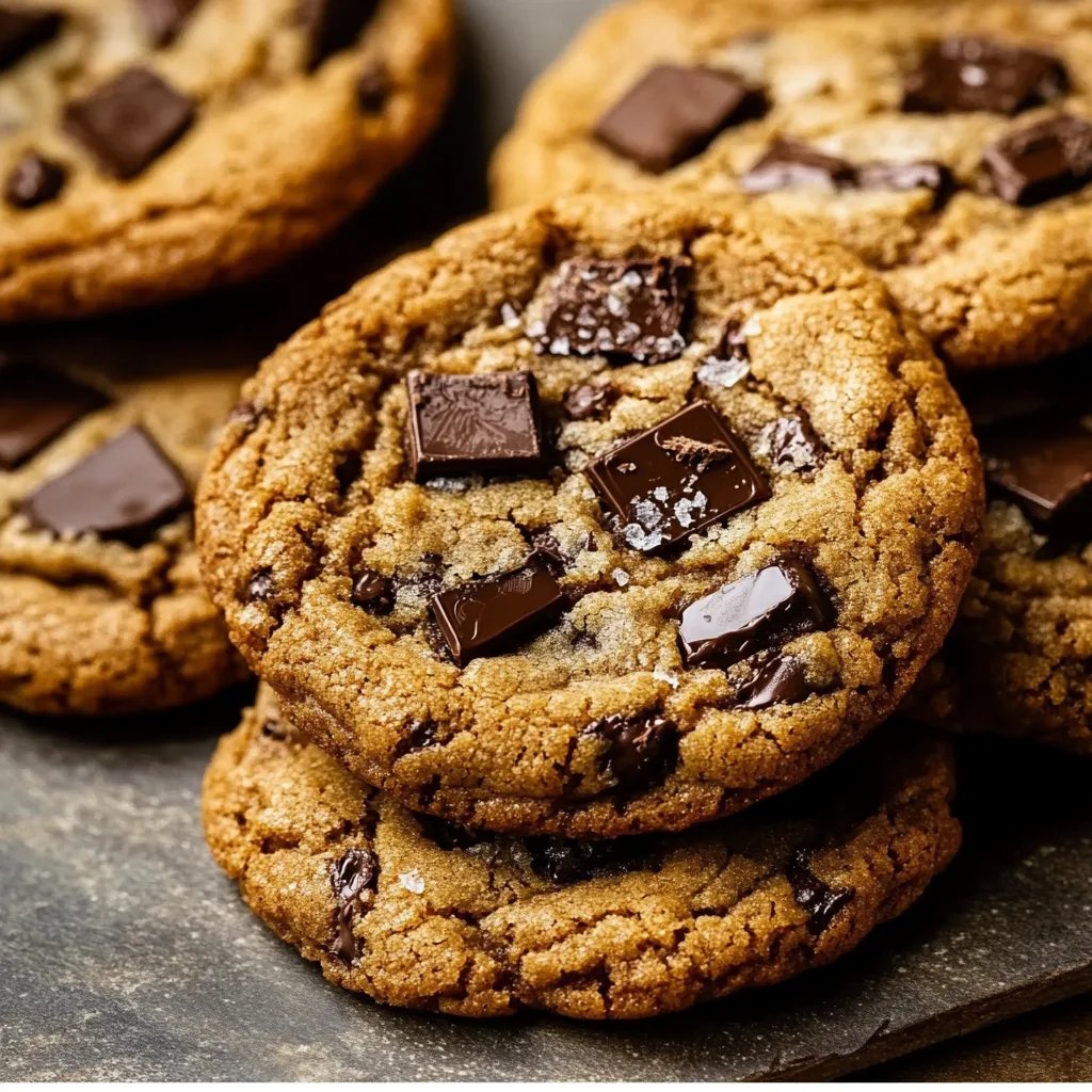 Brown Butter Chocolate Chunk Cookies