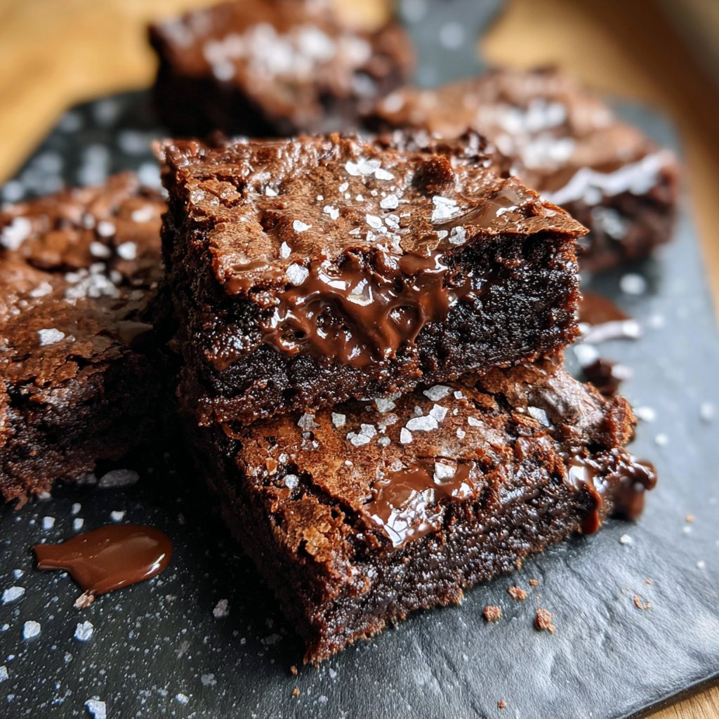 Chewy Sourdough Discard Brownies