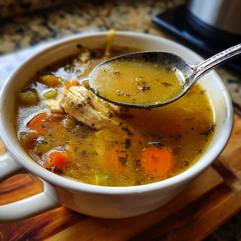 Spring Lemon Chicken Soup