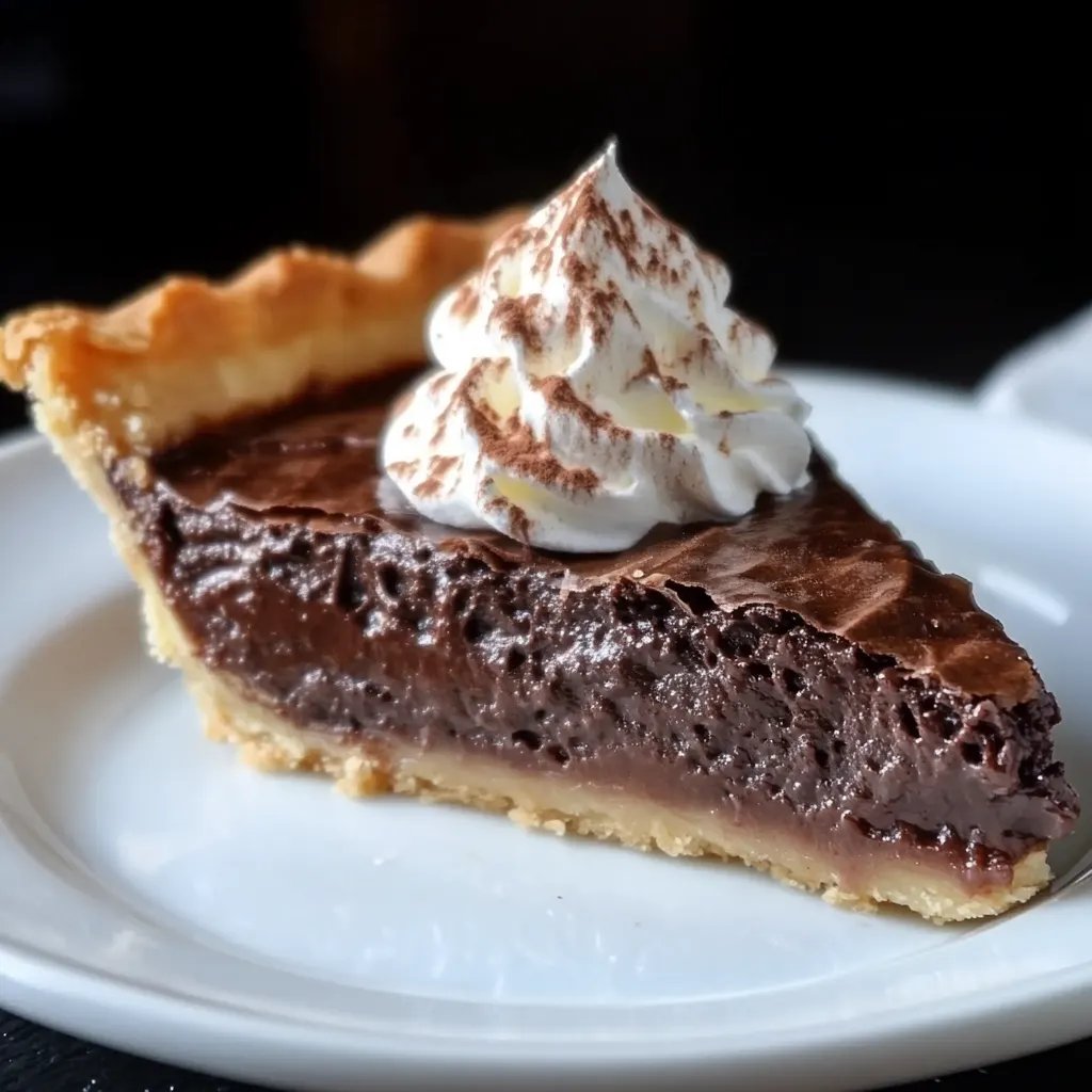 Old Fashioned Chocolate Pie
