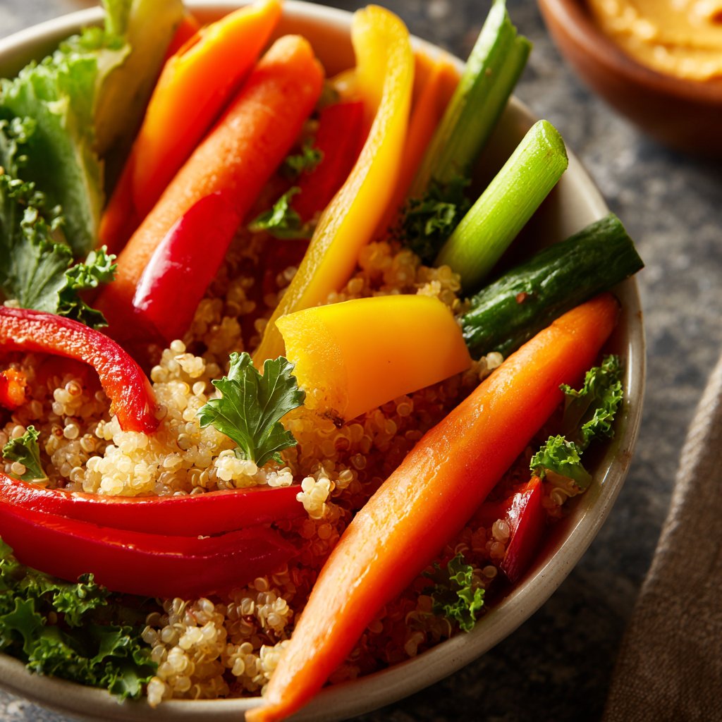 Healthy Lunch Veggie Bento Box